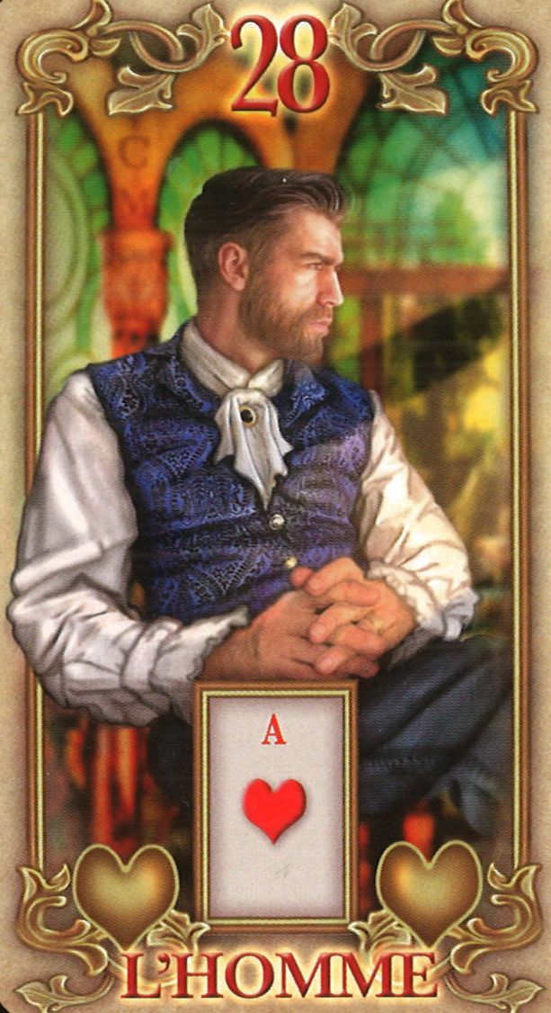 Exemple : Le Lustrous Lenormand de Ciro Marchetti